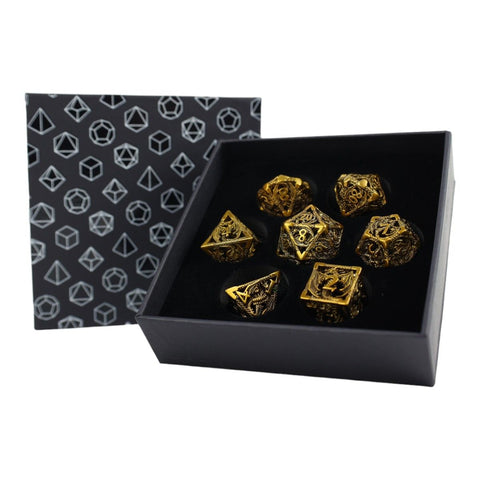 Let's Play Games - Dice Set: Hollow RPG - Dragon: Ancient Bronze