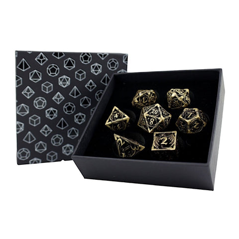 Let's Play Games - Dice Set: Hollow RPG - Dragon: Tarnished Gold