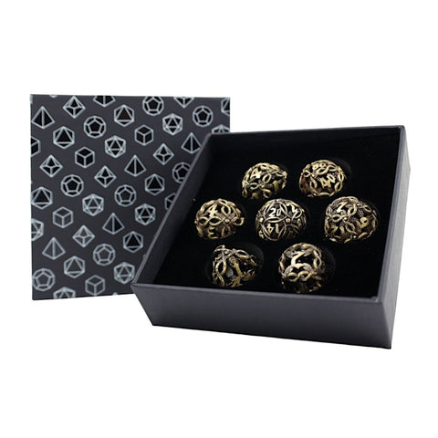Let's Play Games - Dice Set: Hollow RPG - Vines: Tarnished Gold