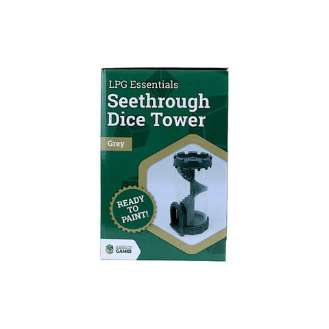 LPG Essentials: Seethrough Dice Tower Range