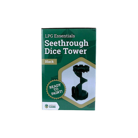 LPG Essentials: Seethrough Dice Tower Range
