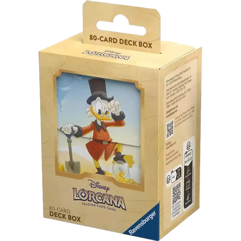 Disney Lorcana - (Series 3) Into the Inklands: Deck Box - Scrooge McDuck