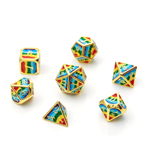 Dice Hoard: Metal 7-Dice Set - Set 52