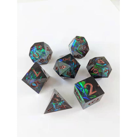 Dice Hoard: Aurora 7-dice Set - Set 04