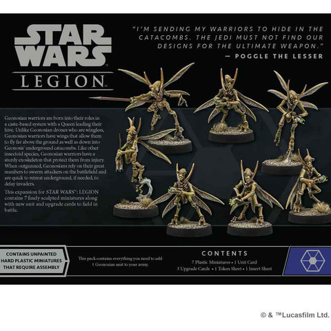 Star Wars: Legion - (SWL115) Geonosian Warriors Unit Expansion