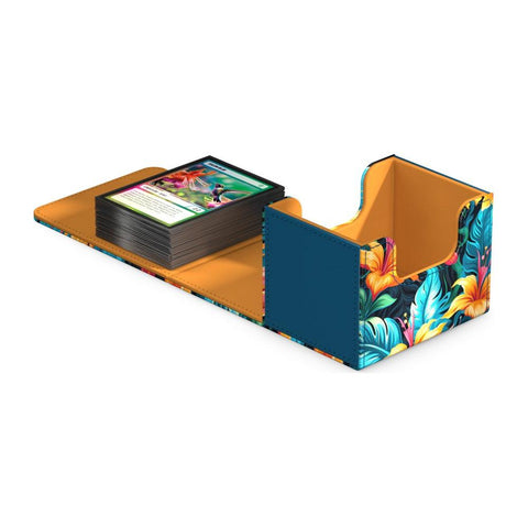 Ultimate Guard - Sidewinder 100+ Xenoskin Deck Box: Floral Places - Bahia Green