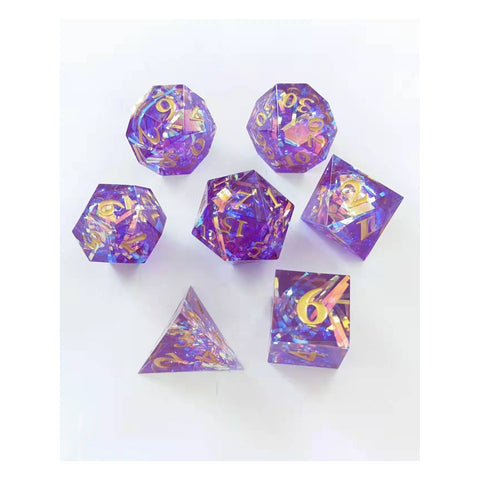 Dice Hoard: Aurora 7-dice Set - Set 36