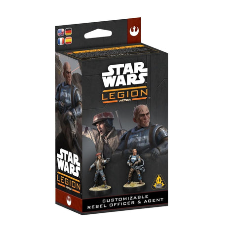 Star Wars: Legion - (SWQ13) Customizable Rebel Officer & Agent