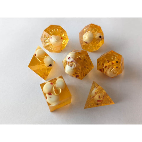 Dice Hoard: Aurora 7-dice Set - Set 64