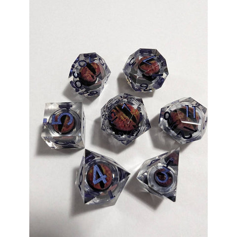 Dice Hoard: Aurora 7-dice Set - Set 76