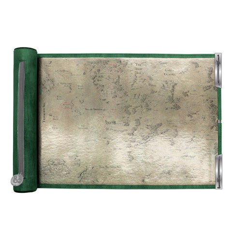 Ultra Pro - Dungeons & Dragons: Artifacts Across Eternities - Drizzt & the Forgotten Realms Premium Dice Scroll Map