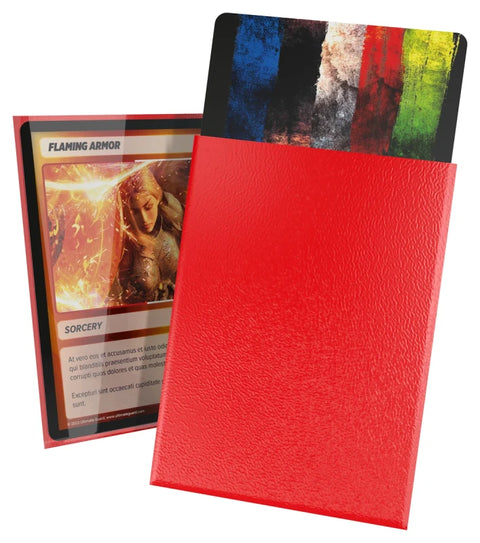 Ultimate Guard - Standard Size Sleeves: Cortex - Red