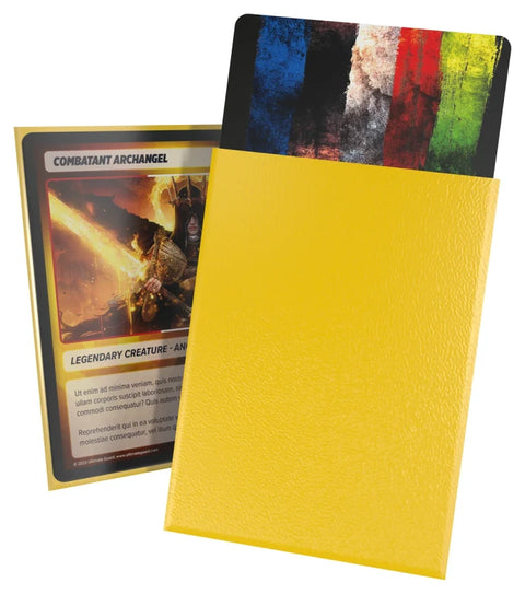 Ultimate Guard - Standard Size Sleeves: Cortex Matte - Yellow