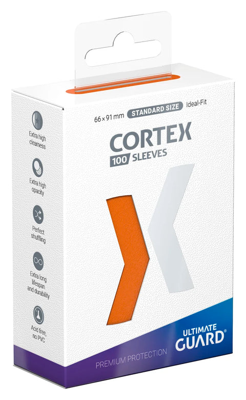 Ultimate Guard - Standard Size Sleeves: Cortex - Orange