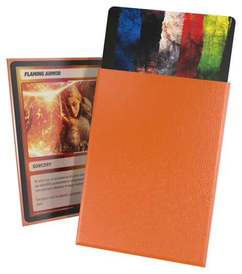 Ultimate Guard - Standard Size Sleeves: Cortex Matte - Orange