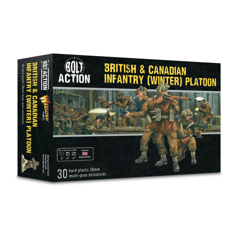 Bolt Action (3rd Edition) - British: British & Canadian Infantry (Winter) Platoon