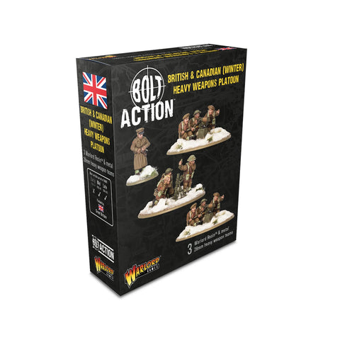 Bolt Action (3rd Edition) - British: British & Canadian Infantry (Winter) Heavy Weapons Platoon