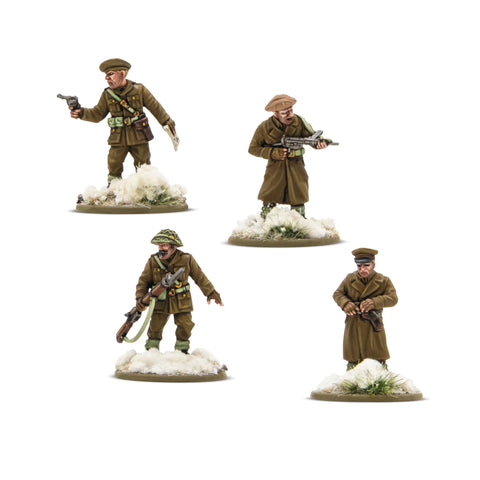 Bolt Action (3rd Edition) - British: British & Canadian Infantry (Winter) Platoon Commanders