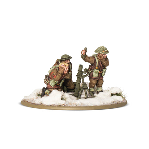 Bolt Action (3rd Edition) - British: British & Canadian Infantry (Winter) Medium Mortar Team