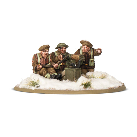 Bolt Action (3rd Edition) - British: British & Canadian Infantry (Winter) MMG Team