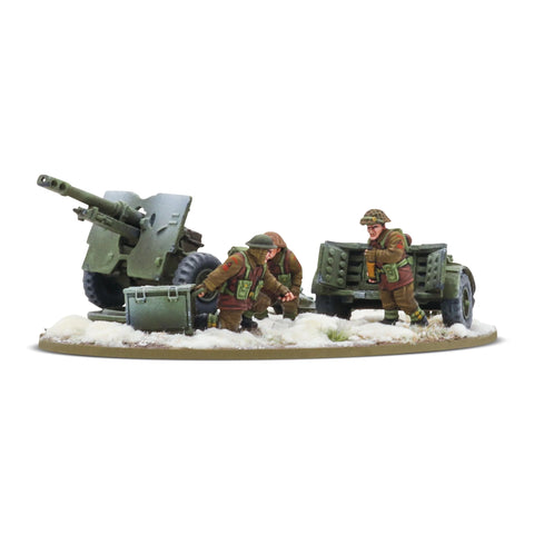 Bolt Action (3rd Edition) - British: 25-Pdr Light Howitzer with British Infantry (Winter) Crew