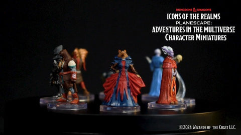 Dungeons & Dragons - Icons of the Realms: Planescape Adventures in the Multiverse Character Miniatures