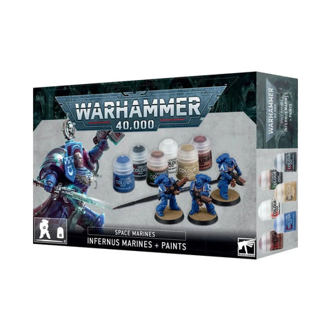 Warhammer 40000 - Space Marines: Infernus Marines + Paints Set (60-11)