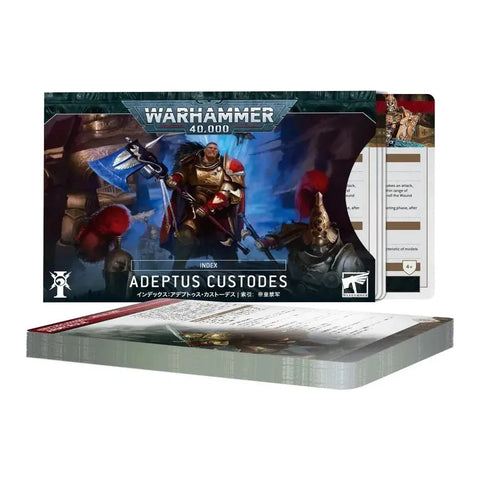 Warhammer 40000 - Adeptus Custodes : Index (72-02)