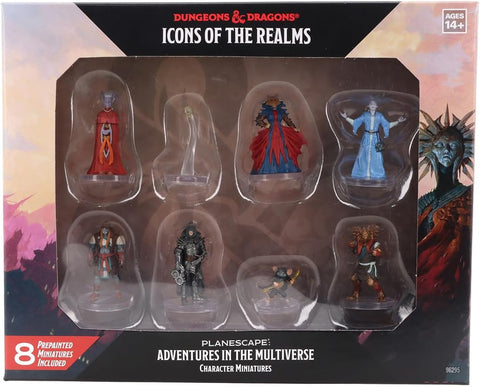 D&D Icons of the Realms: Planescape: Adventures in the Multiverse - Character Miniatures Boxed Set