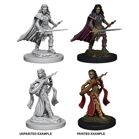 Pathfinder Battles - Deep Cuts Miniatures: Human Female Bard