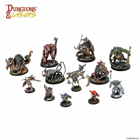 Dungeons & Lasers - Miniatures: Horrors Of Deuslair