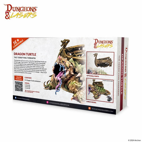 Dungeons & Lasers - Miniatures: Dragon Turtle