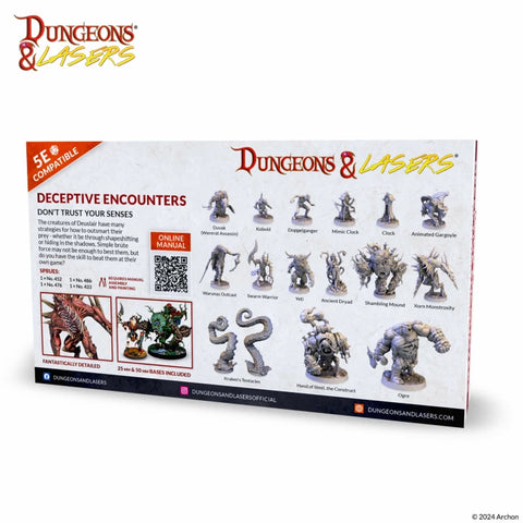 Dungeons & Lasers - Miniatures: Deuslair: Deceptive Encounters