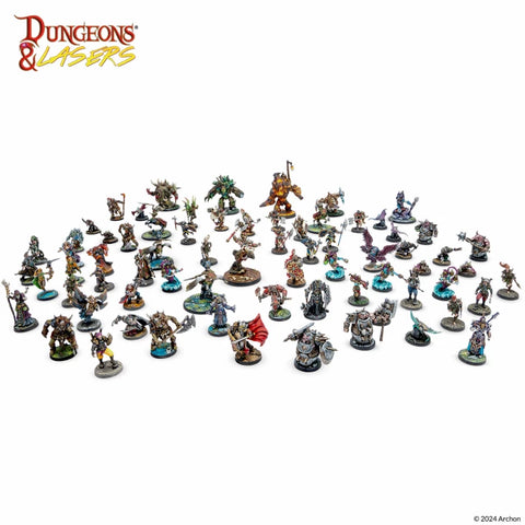 Dungeons & Lasers - Miniatures: Deuslair: Core Set