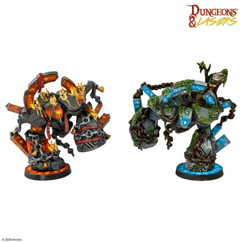 Dungeons & Lasers - Miniatures: Runic Golems