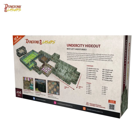 Dungeons & Lasers - Starter Sets: Undercity Hideout
