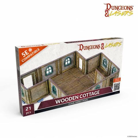 Dungeons & Lasers - Expansion Bits: Wooden Cottage