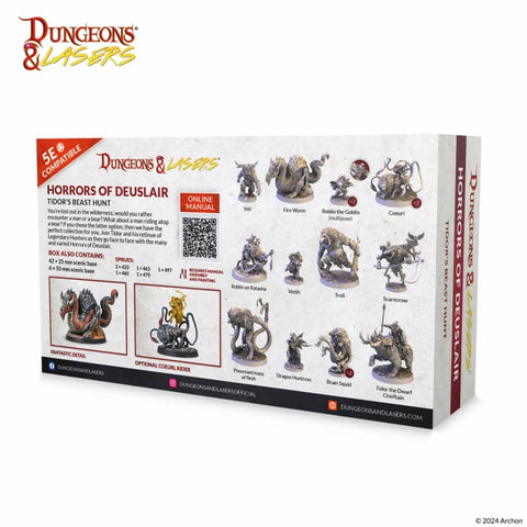 Dungeons & Lasers - Miniatures: Horrors Of Deuslair