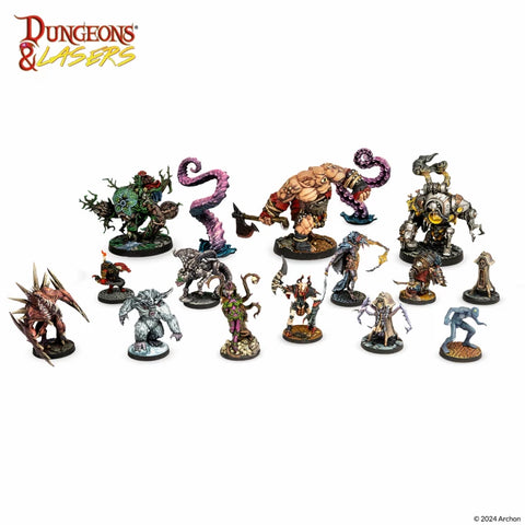 Dungeons & Lasers - Miniatures: Deuslair: Deceptive Encounters