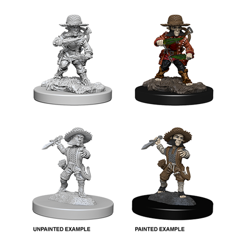 Pathfinder Battles - Deep Cuts Miniatures: Male Halfling Rogue