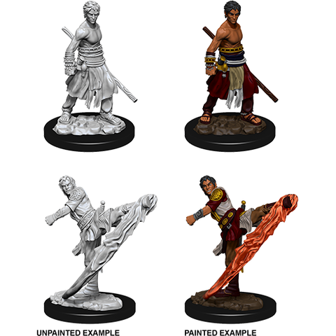 Dungeons & Dragons - Nolzurs Marvelous Miniatures: Male Half-Elf Monk