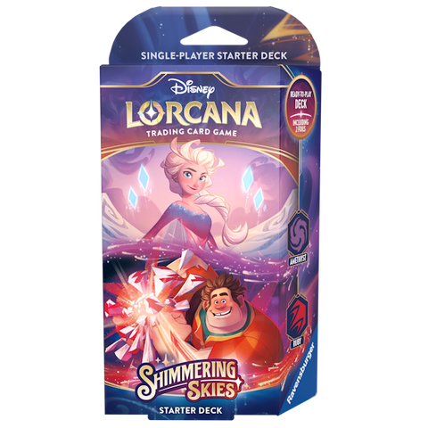 Disney Lorcana - (Series 5) Shimmering Skies: Starter Deck - Amethyst Ruby