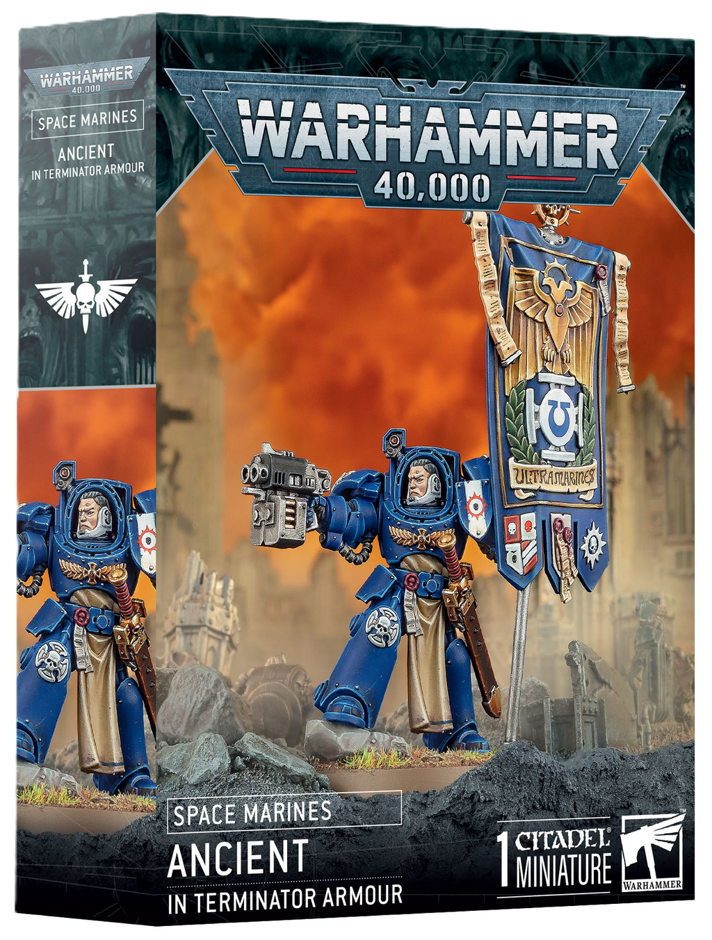 Warhammer 40000 Space Marines Ancient In Terminator Armour (48104