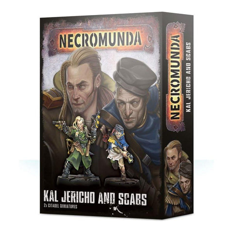 Necromunda - Kal Jericho and Scabs (300-38)