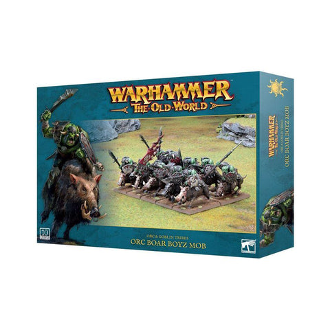 The Old World - Orc & Goblin Tribes: Orc Boar Boyz Mob (09-06)