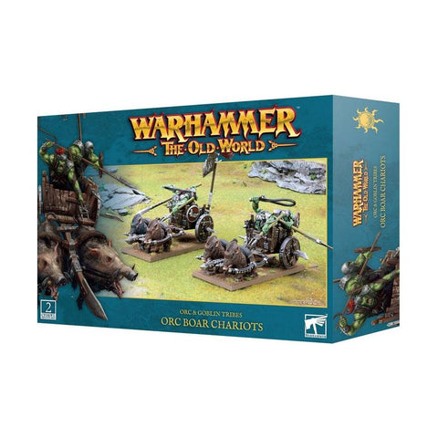 The Old World - Orc & Goblin Tribes: Orc Boar Chariots (09-07)