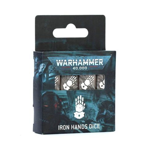 Warhammer 40000 - Iron Hands: Dice Set (55-65)