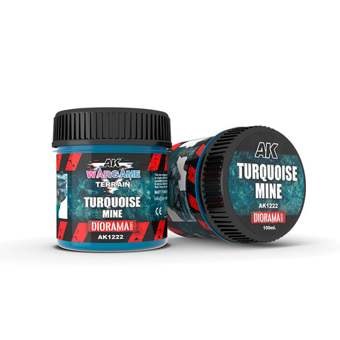 AK Interactive - Diorama Series: Wargame Terrains - Turquoise Mine 100ml