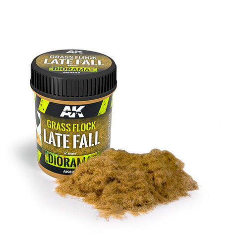 AK Interactive - Vegetation: Grass Flock 2mm Late Fall
