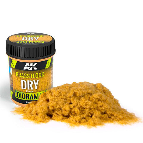 AK Interactive - Vegetation: Grass Flock 2mm Dry